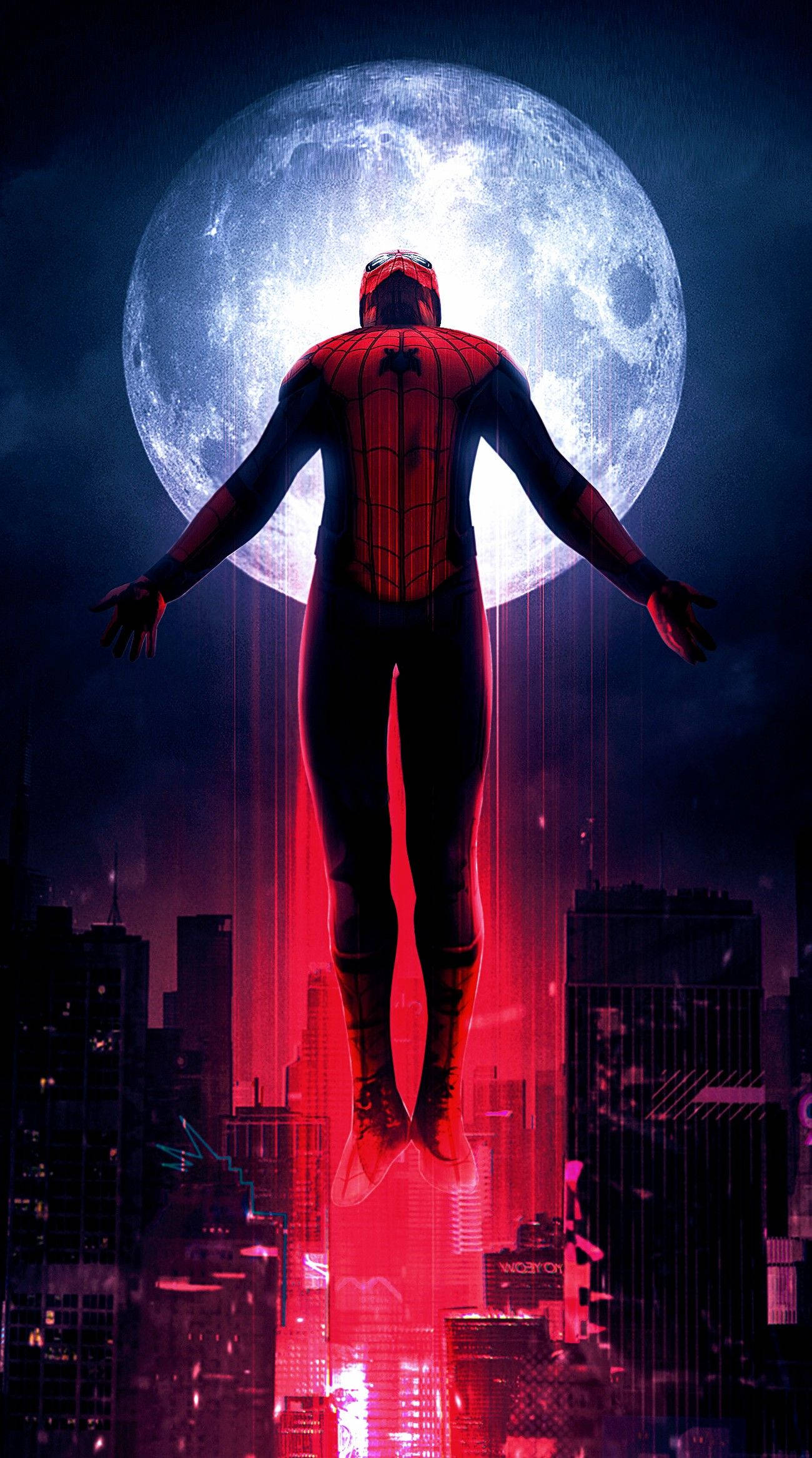 Download Spider Man Far From Home Aesthetic Art Wallpaper