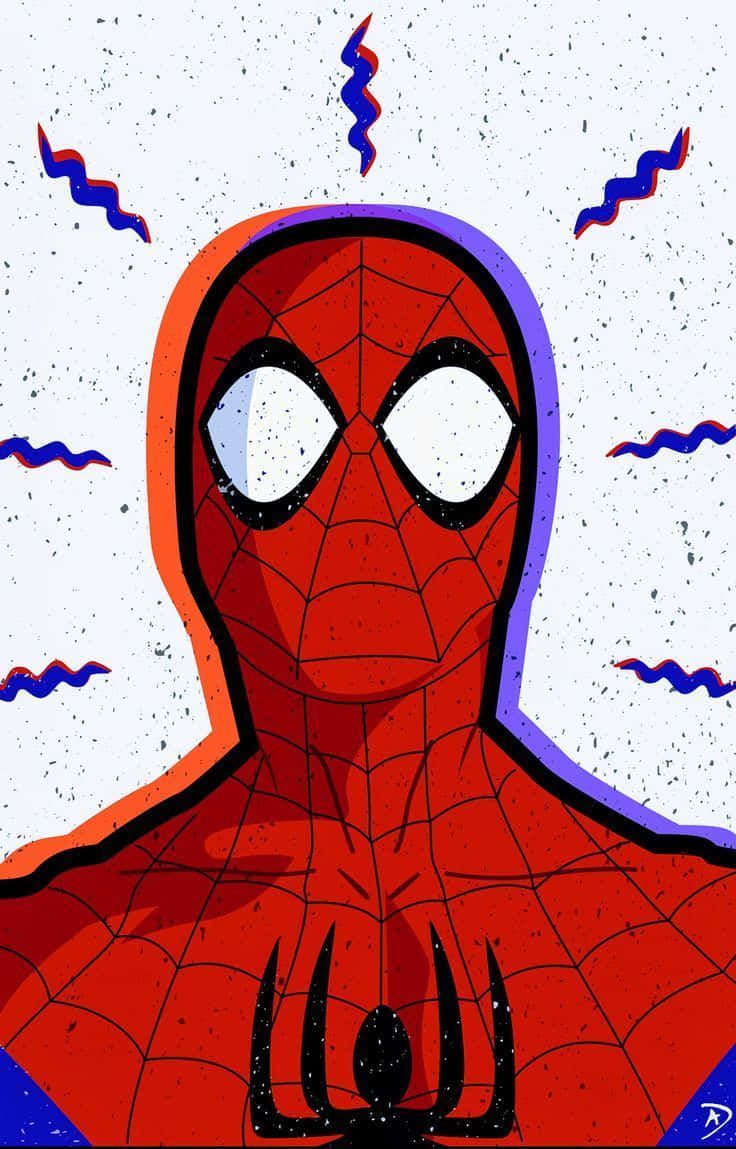 A spider man comic book cover - 