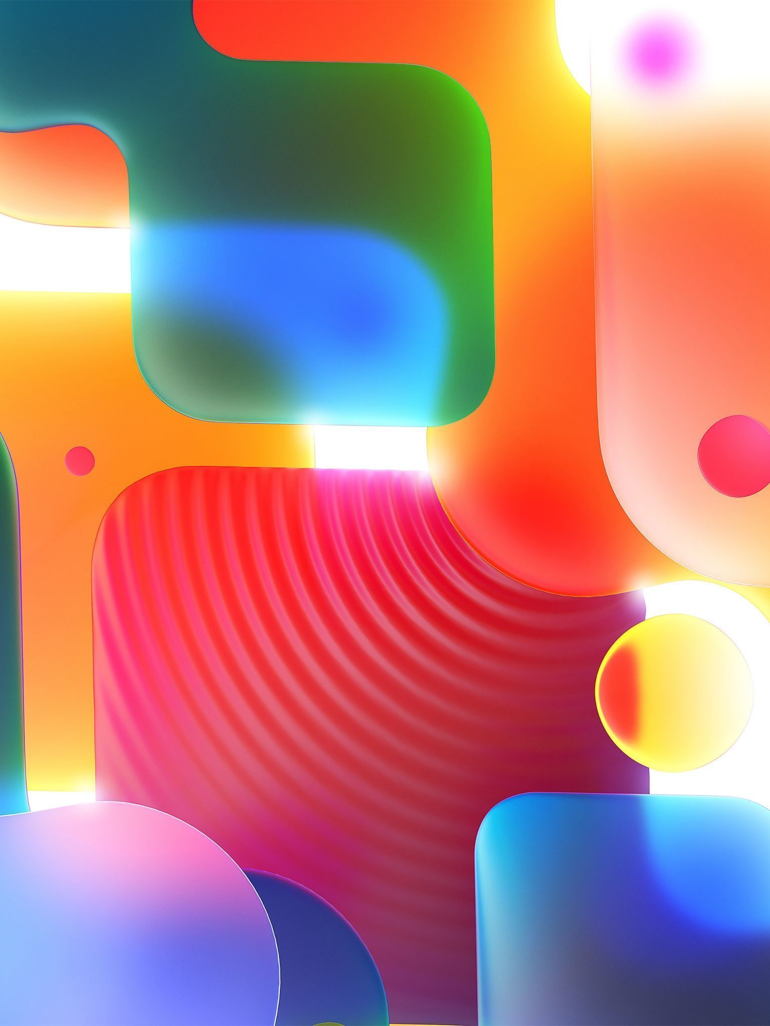 Download the new Xiaomi Mi 11 Ultra wallpaper here - Colorful, 3D