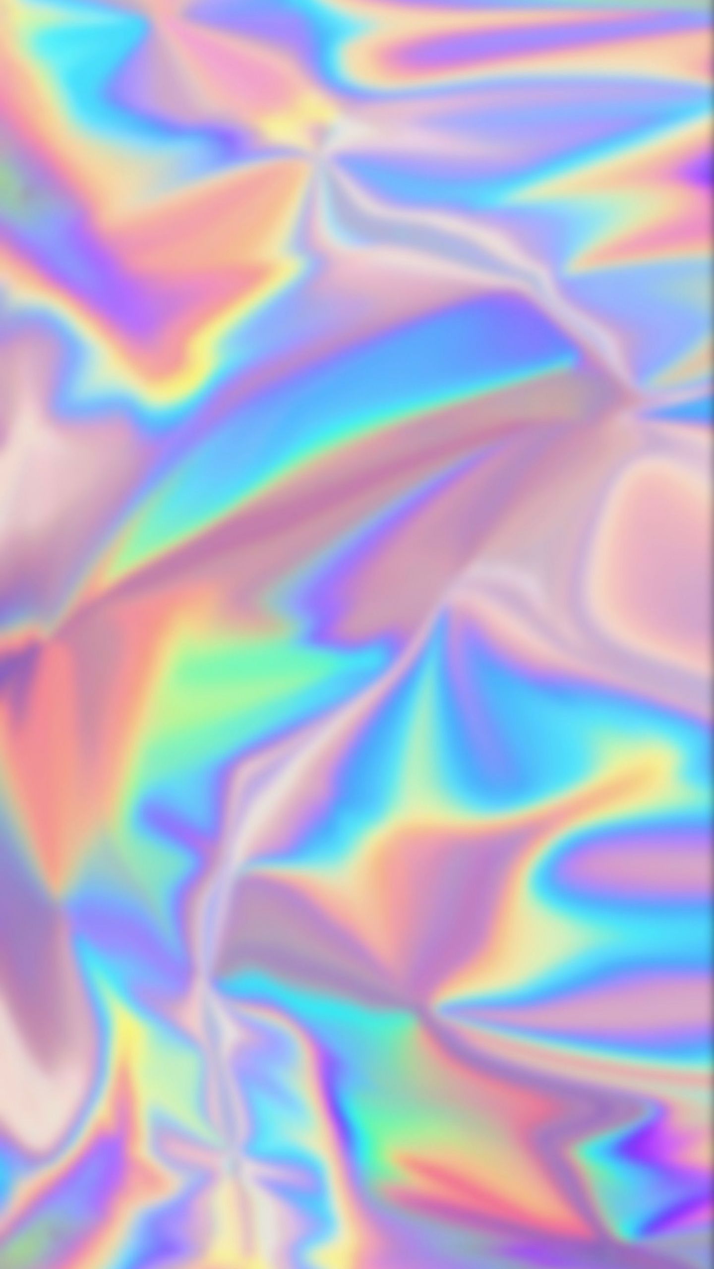 A colorful abstract pattern on an iPhone - Colorful, holographic