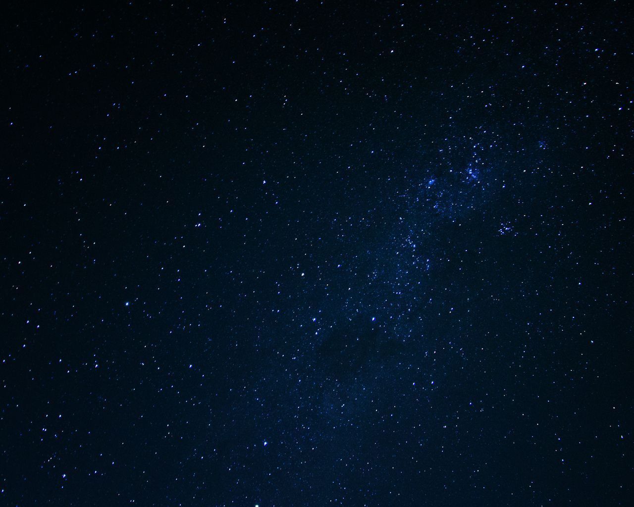 A dark sky with stars - Constellation, 1280x1024