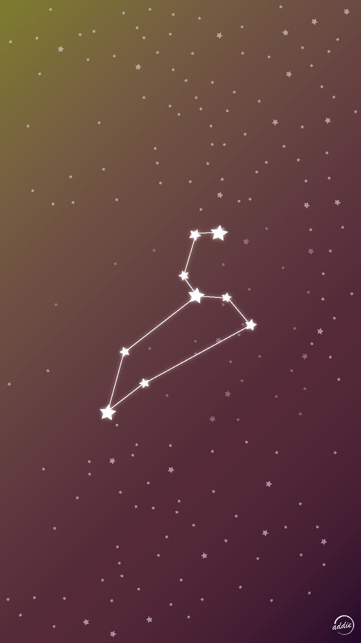 Leo Constellation iPhone Wallpaper