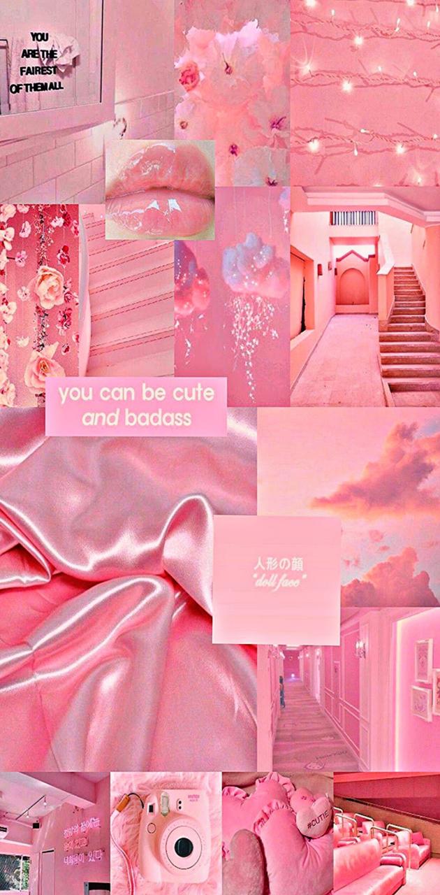Aesthetic Pink iPhone Wallpaper