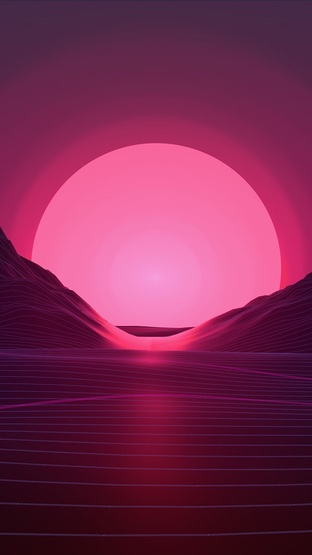 Vaporwave Sunset [1080x1920]. Vaporwave wallpaper, Neon wallpaper, Vaporwave