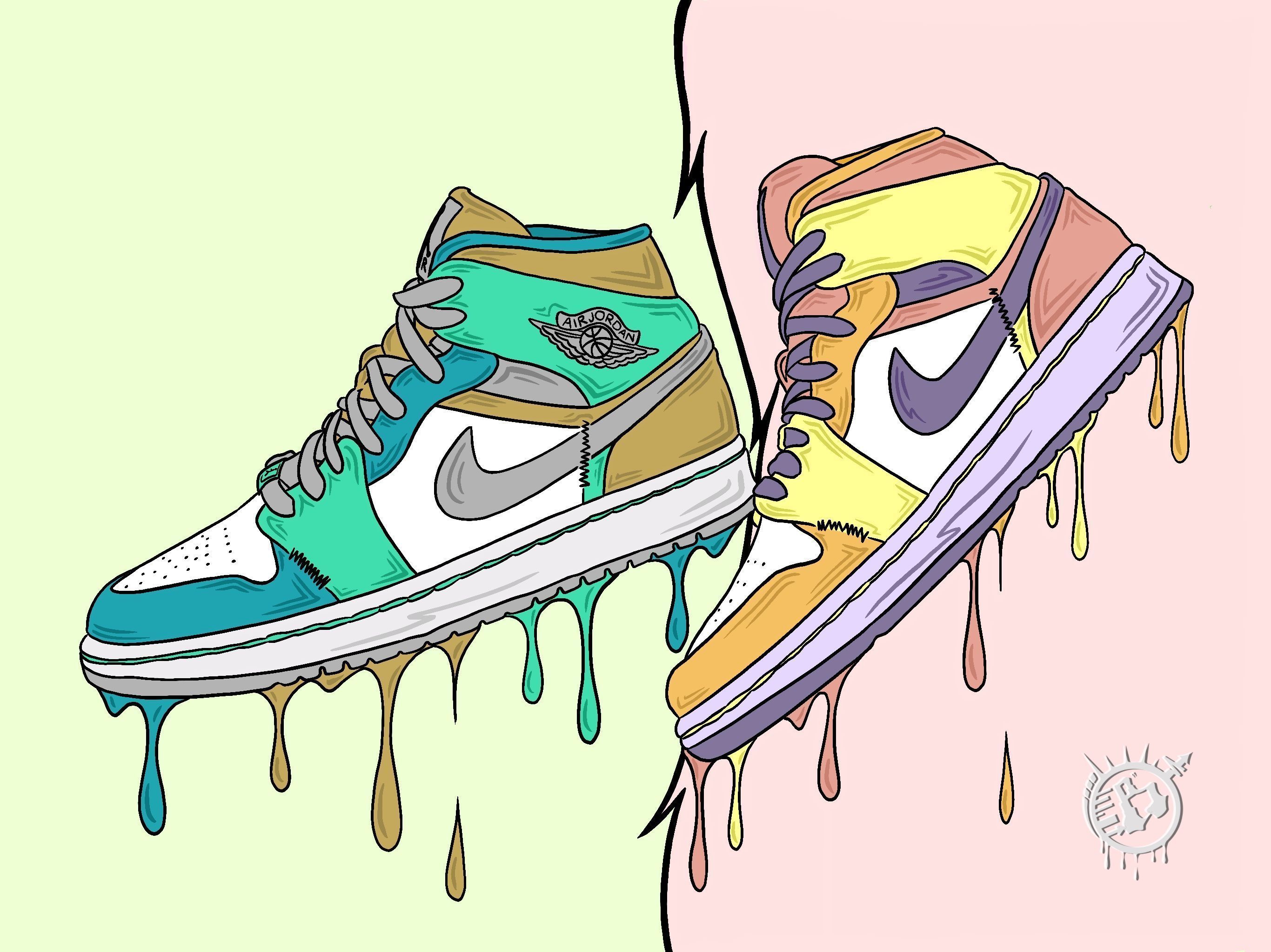 Nike Aesthetic Shoes Wallpaper