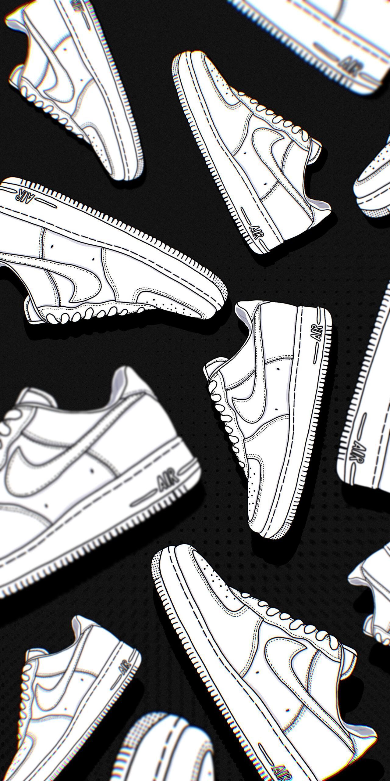 Nike Air Force 1 wallpaper for iPhone and Android - Shoes, Nike