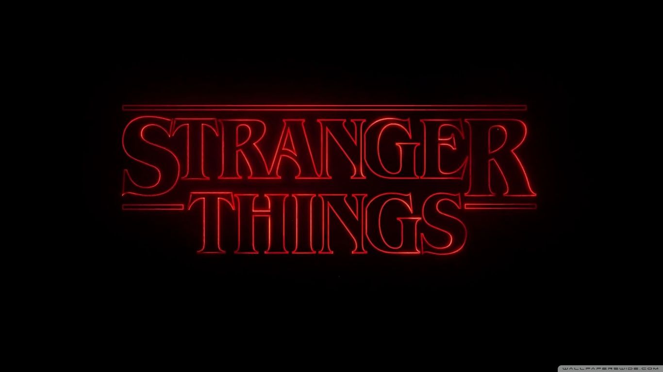 Stranger things logo wallpaper - Stranger Things