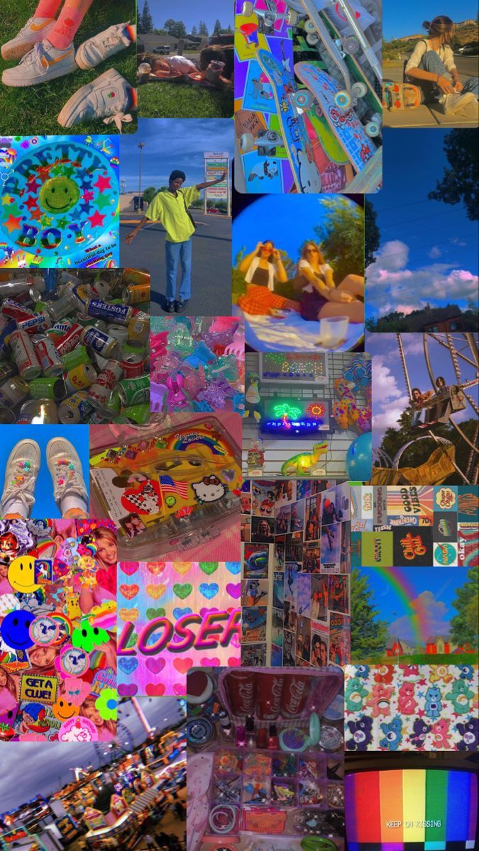 A collage of different images including the sky, people and various other things - Indie