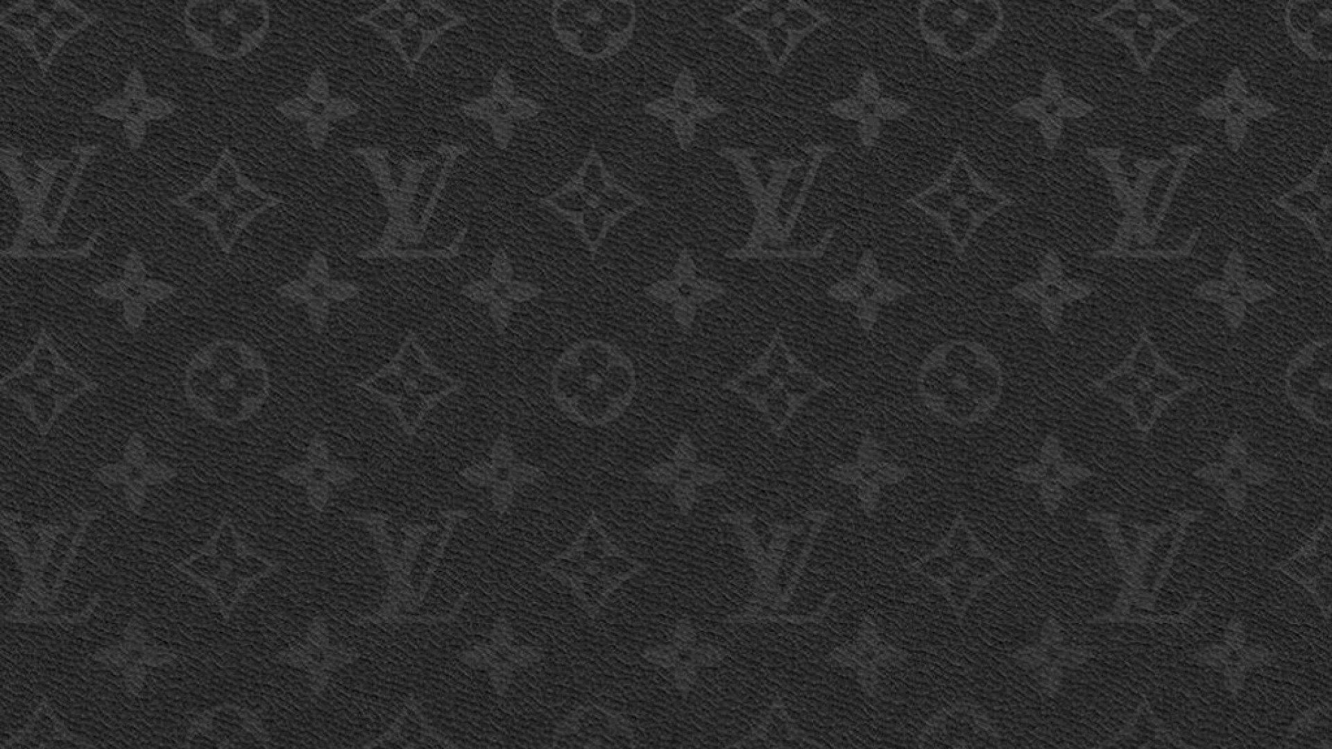 A black Louis Vuitton background for your phone - Louis Vuitton