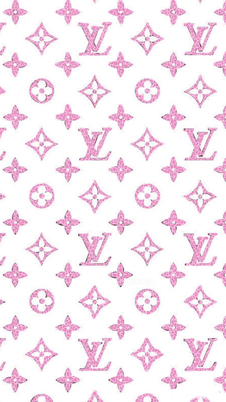 Pink cheetah Louis Vuitton wallpaper. iPhone wallpaper preppy, iPhone wallpaper girly, Aesthetic iphone wallpaper