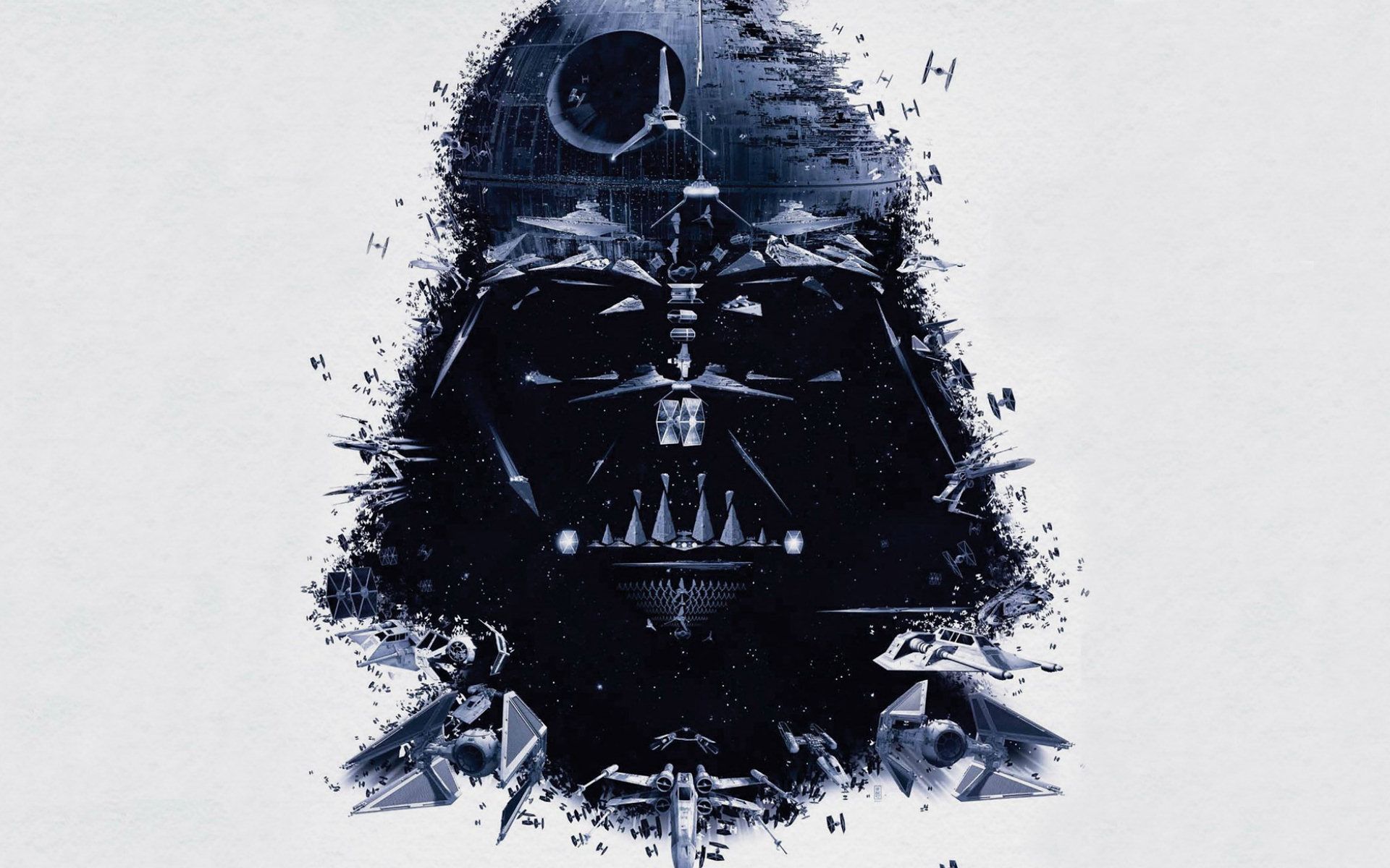 A poster of darth vader with the words star wars - Star Wars, Darth Vader