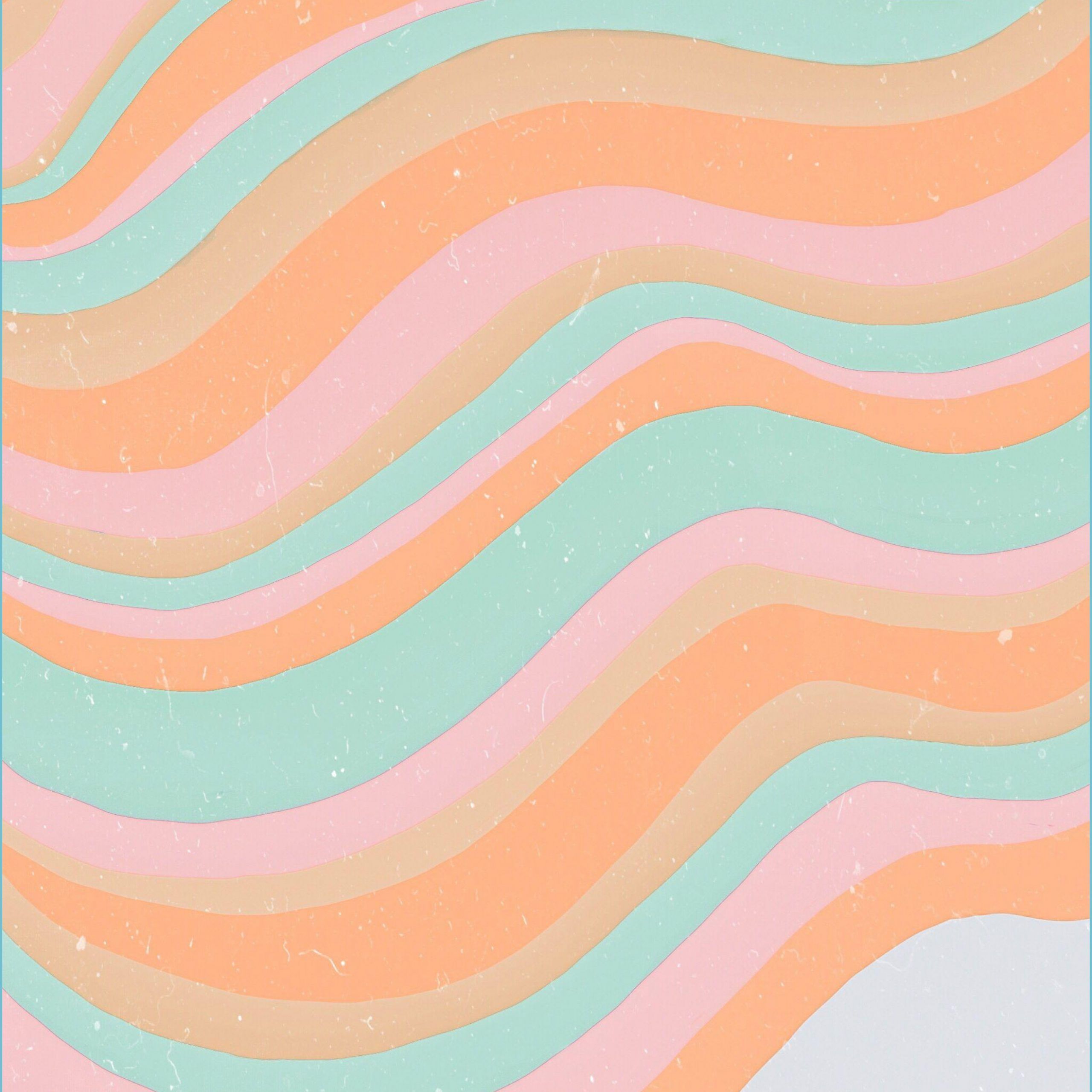 A poster that has some colorful waves on it - VSCO
