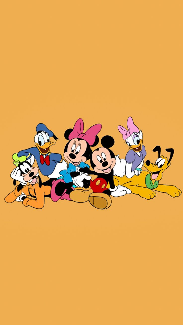 Mickey And Friends BG. Disney wallpaper, Mickey mouse wallpaper iphone, Cartoon wallpaper iphone