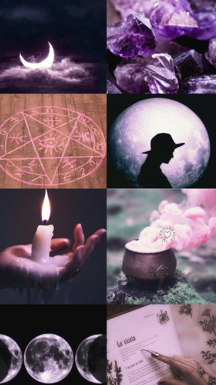 Aesthetic for a book series I'm writing. The main character is a witch who uses herbs and crystals for healing and protection. - Magic, witch