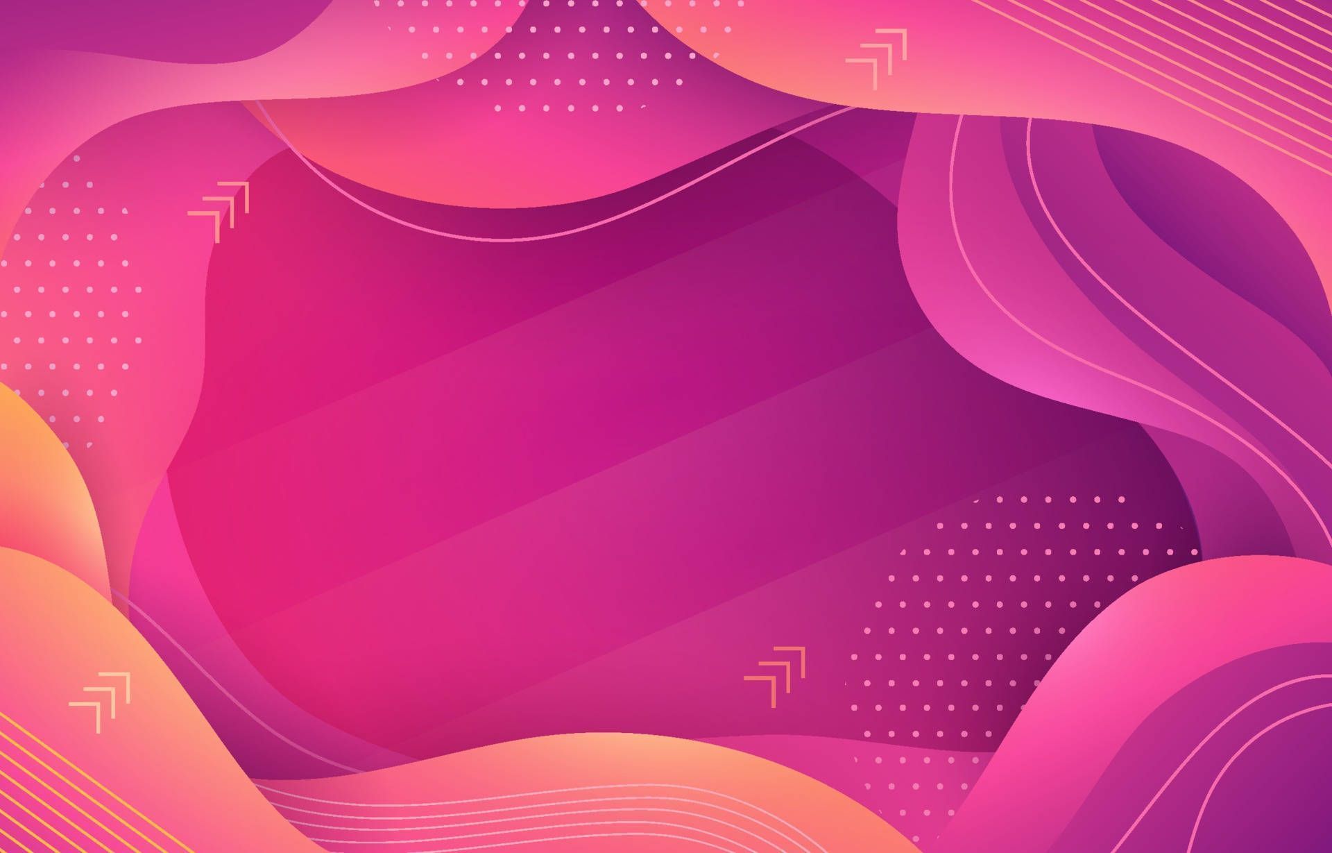 Abstract purple background with wavy lines - Magenta