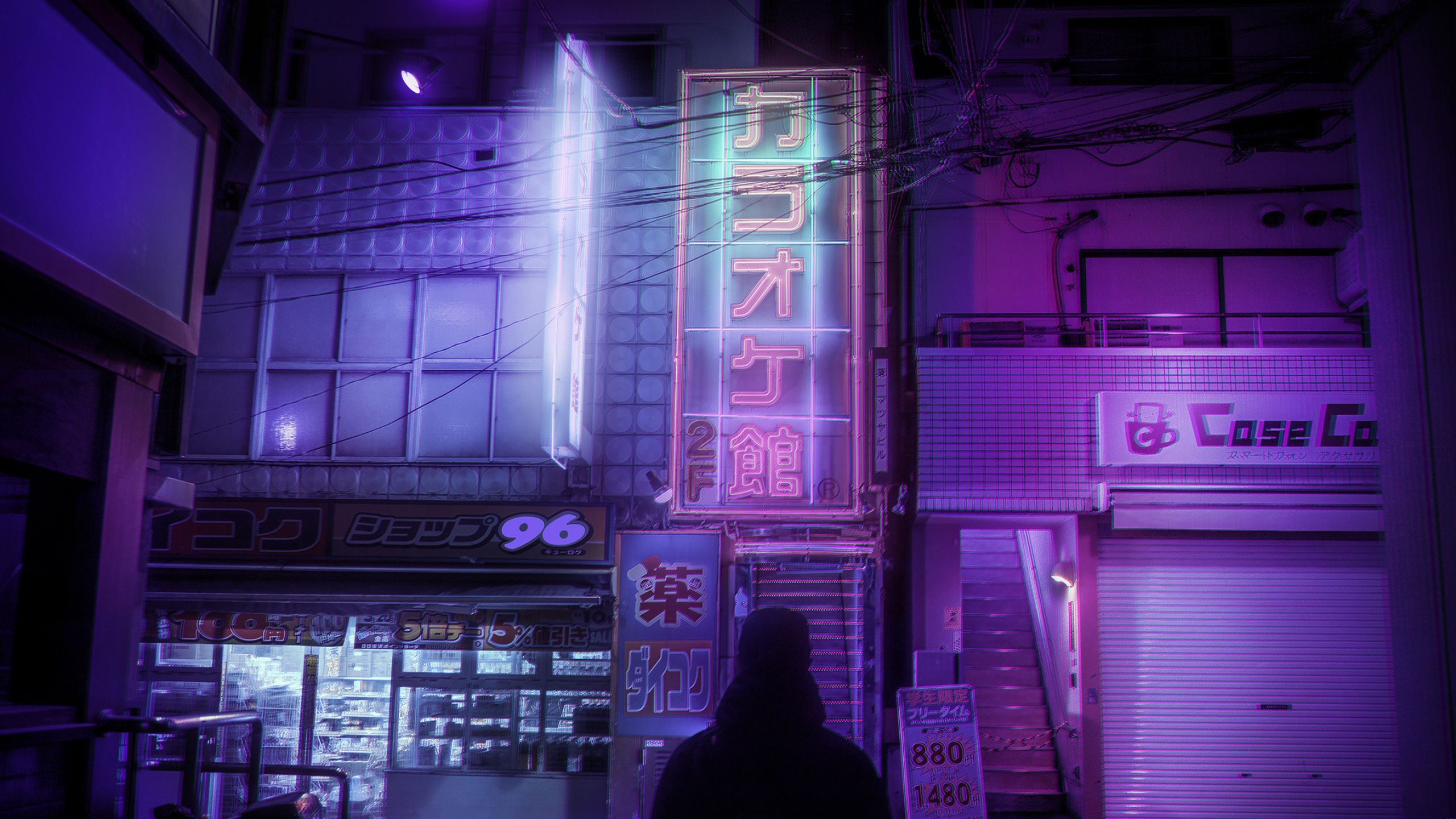 Neo Tokyo Wallpaper and Background 4K, HD, Dual Screen