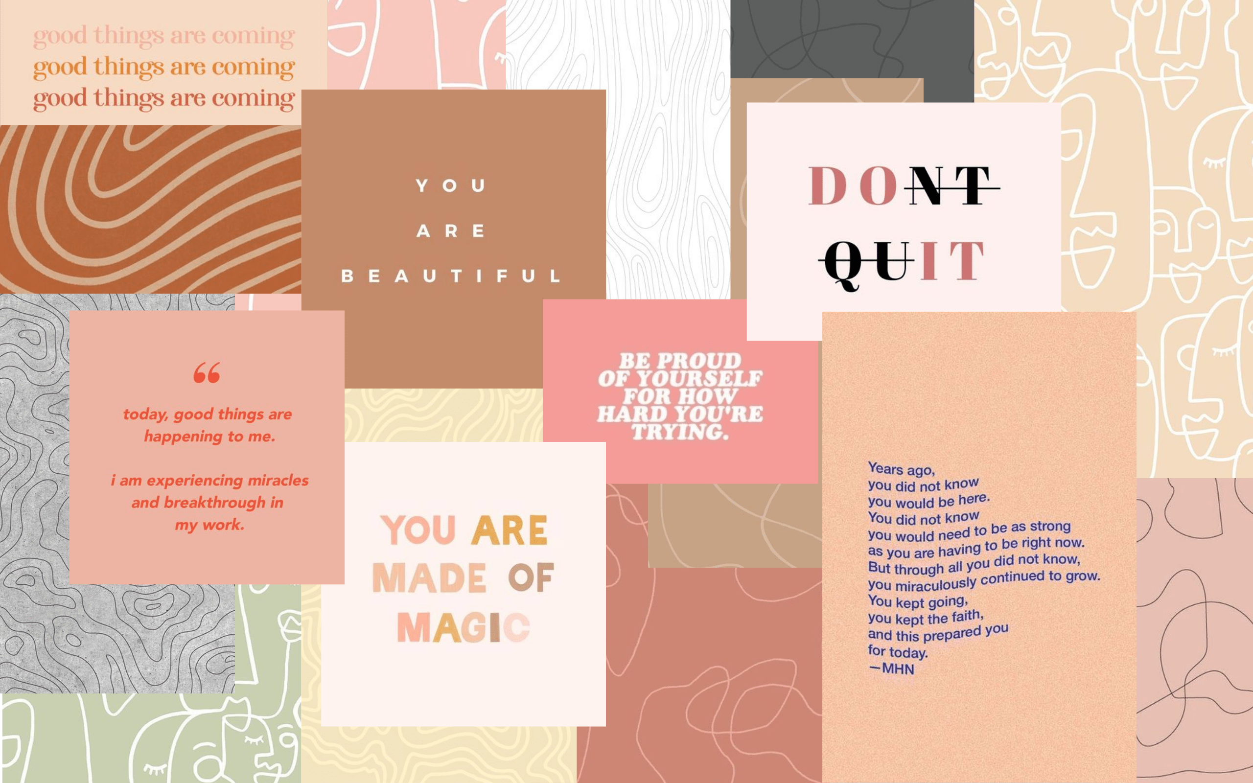 quote aesthetic computer wallpaper. Cute desktop wallpaper, Macbook wallpaper, Cute laptop wallpaper