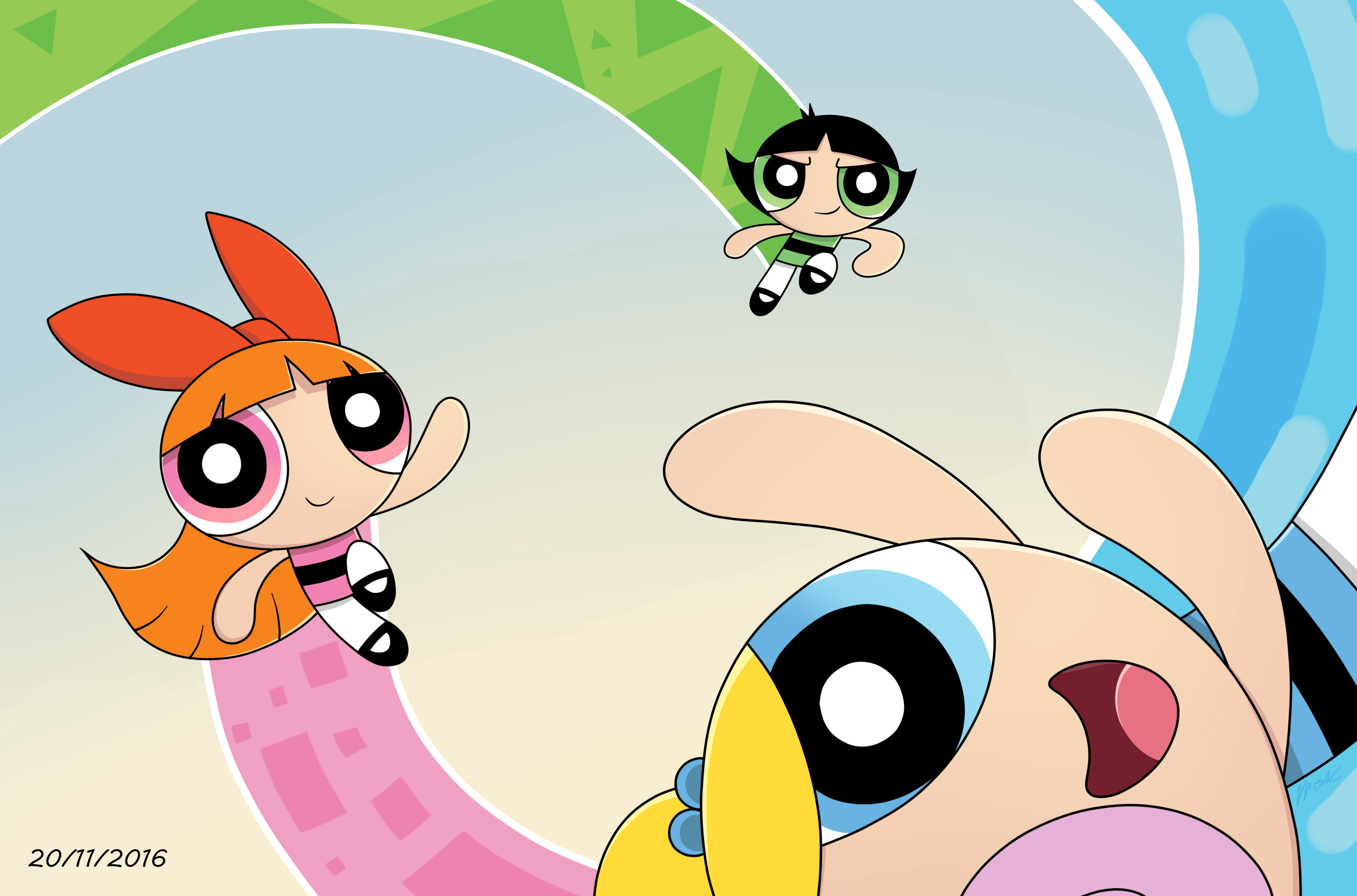 The Powerpuff Girls is an animated television series created by Craig McCracken. - The Powerpuff Girls, Buttercup