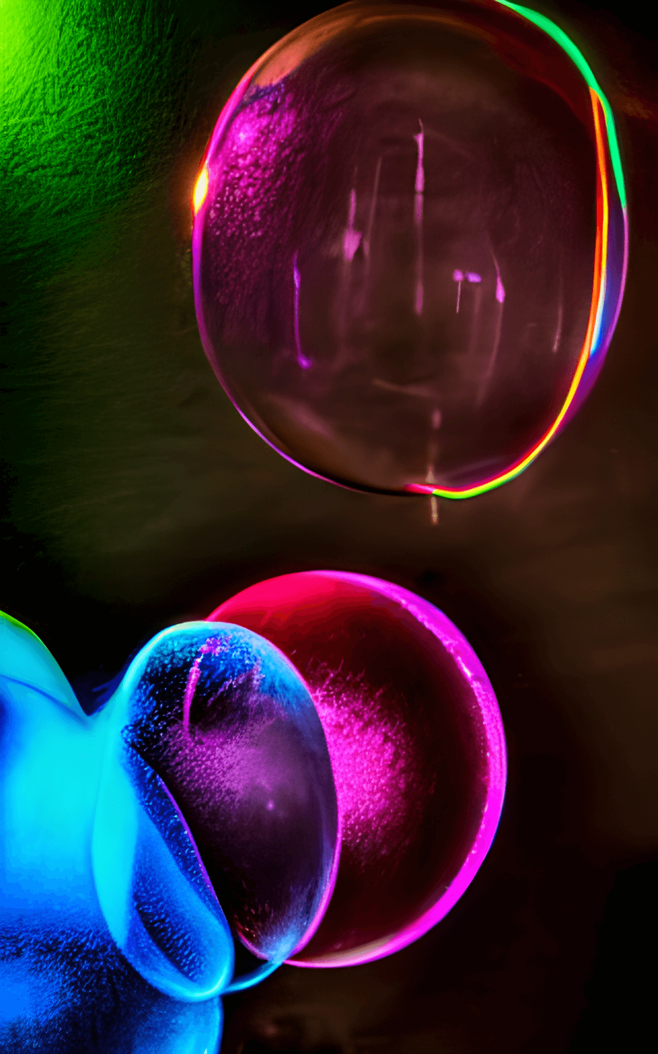 Colorful Bubbles Background For Your Phone