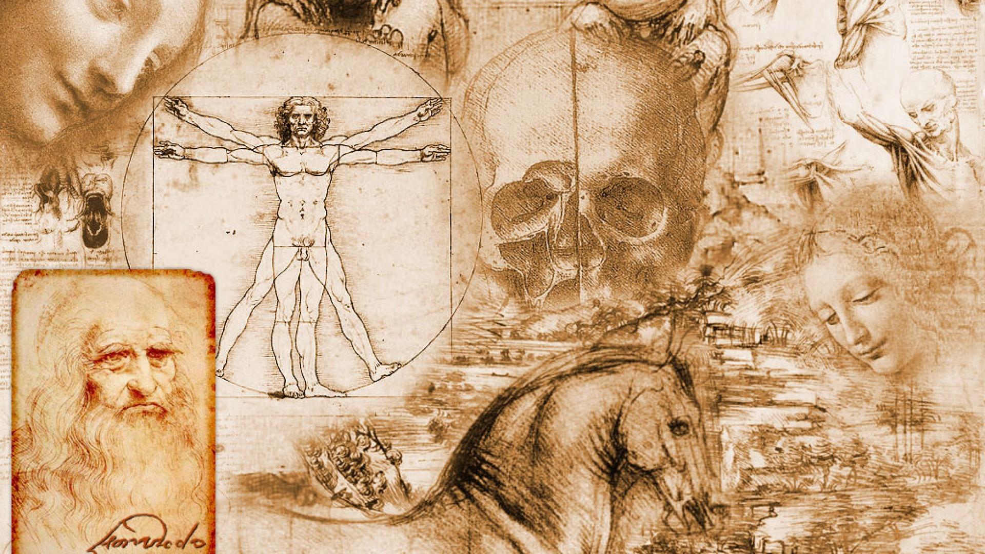 The Vitruvian Man, a drawing by Leonardo da Vinci, is one of the most famous works of art in the world. - Anatomy