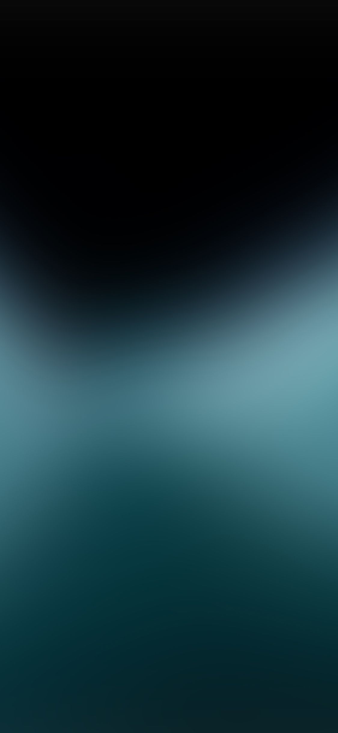 iPhone X wallpaper. tunnel blue gradation blur