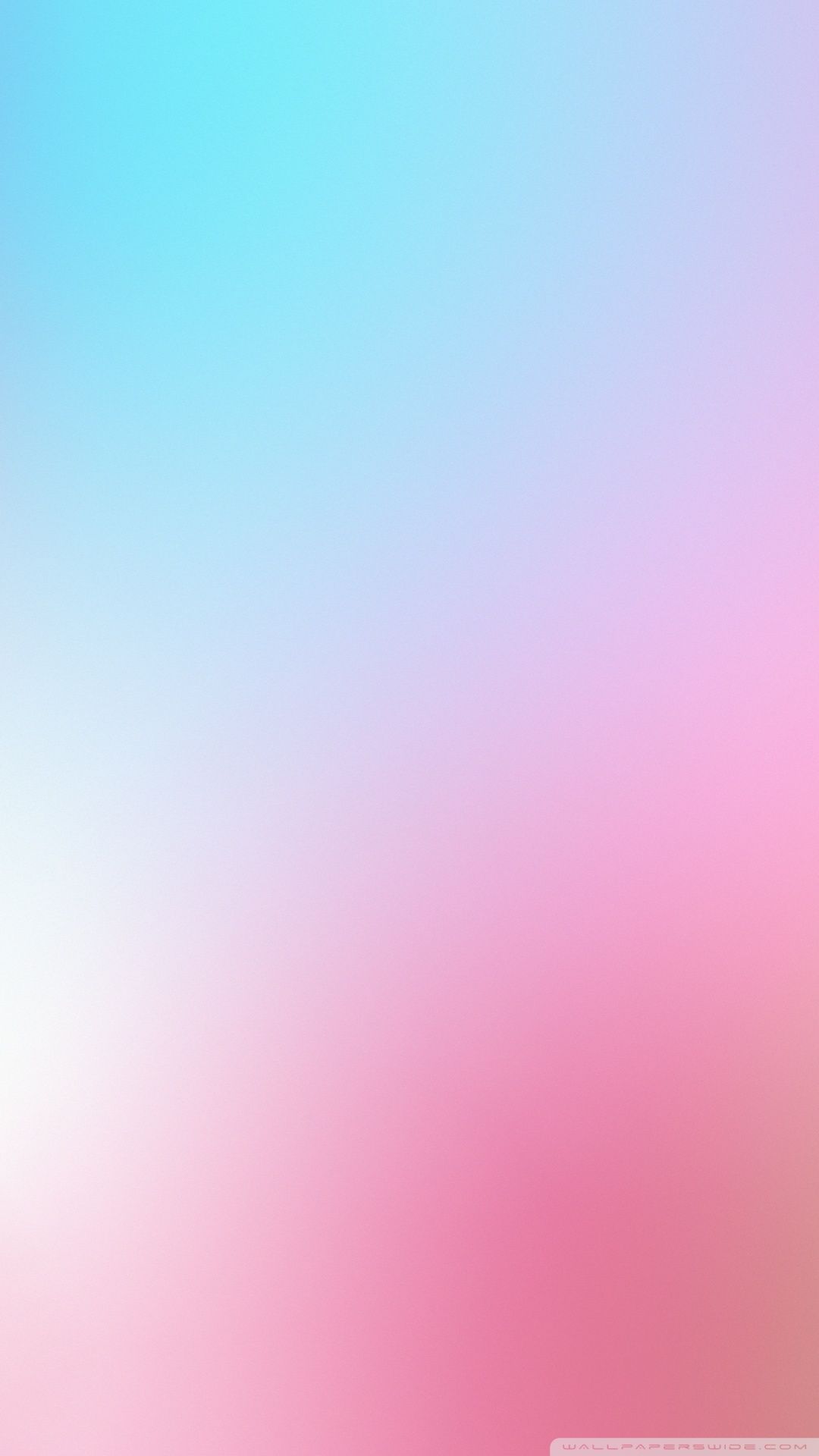 A pink and blue background with the words 'hello' - Blurry