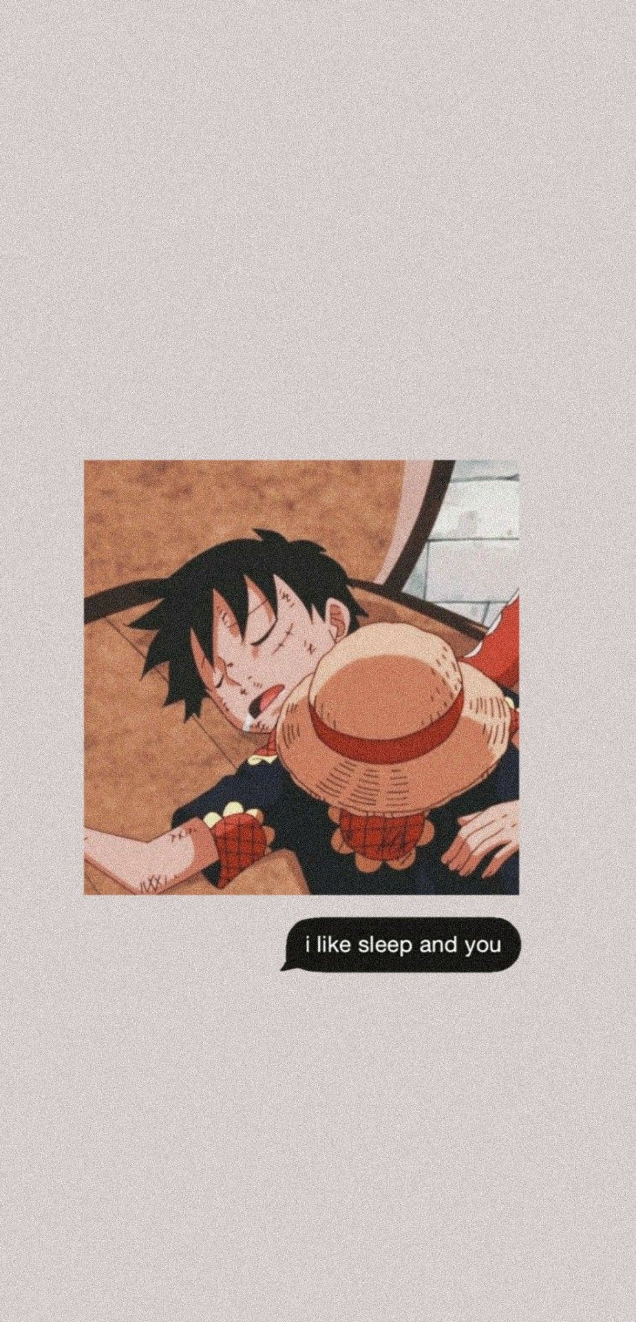 A picture of an image with the words i like you - One Piece
