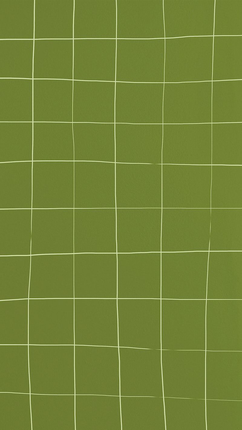 A green grid wallpaper with a white grid - Green, grid