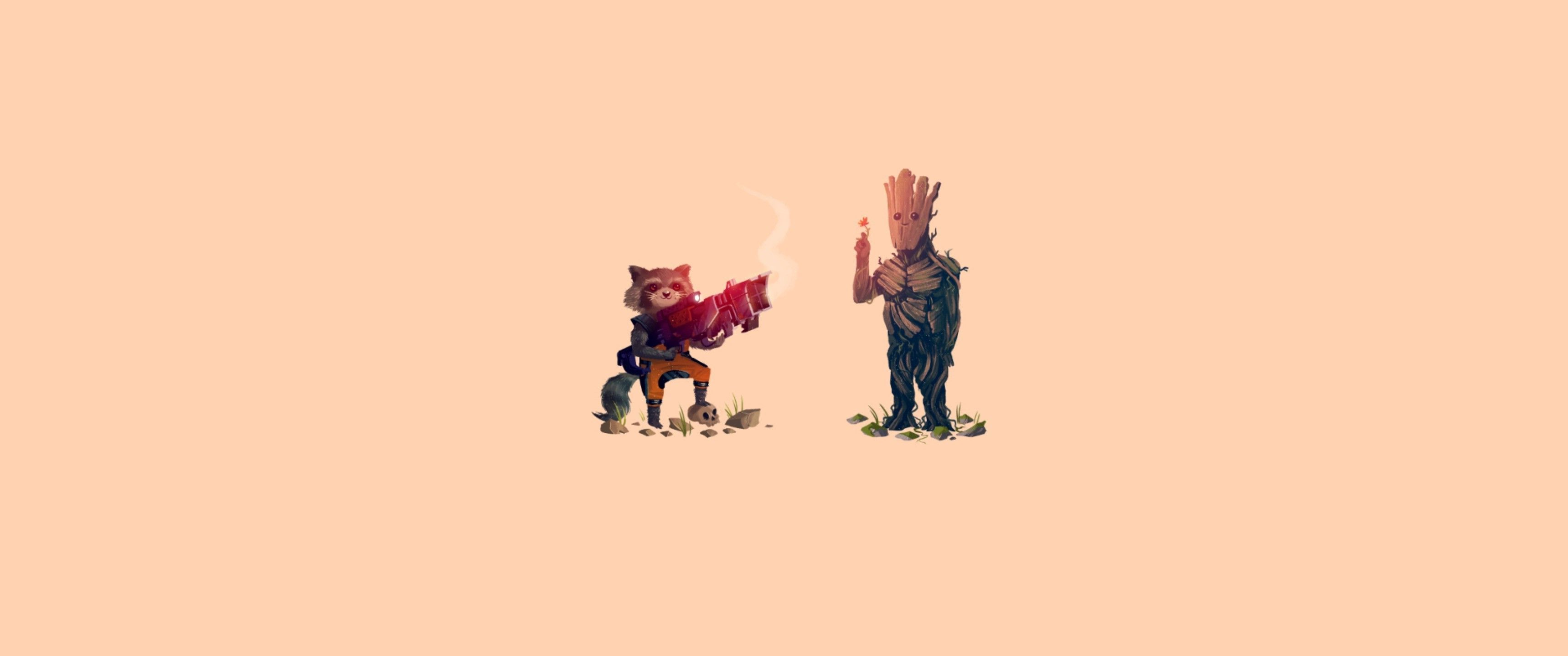 Guardians Of The Galaxy, Groot, Rocket Raccoon Wallpaper HD / Desktop and Mobile Background