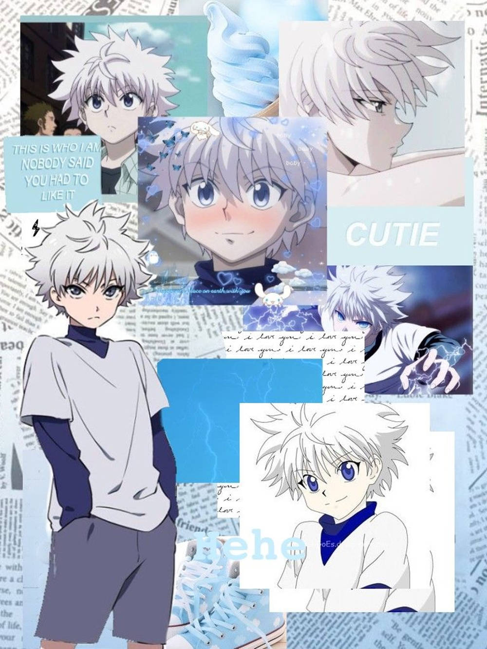 Download Anime Boy Killua Aesthetic Wallpaper