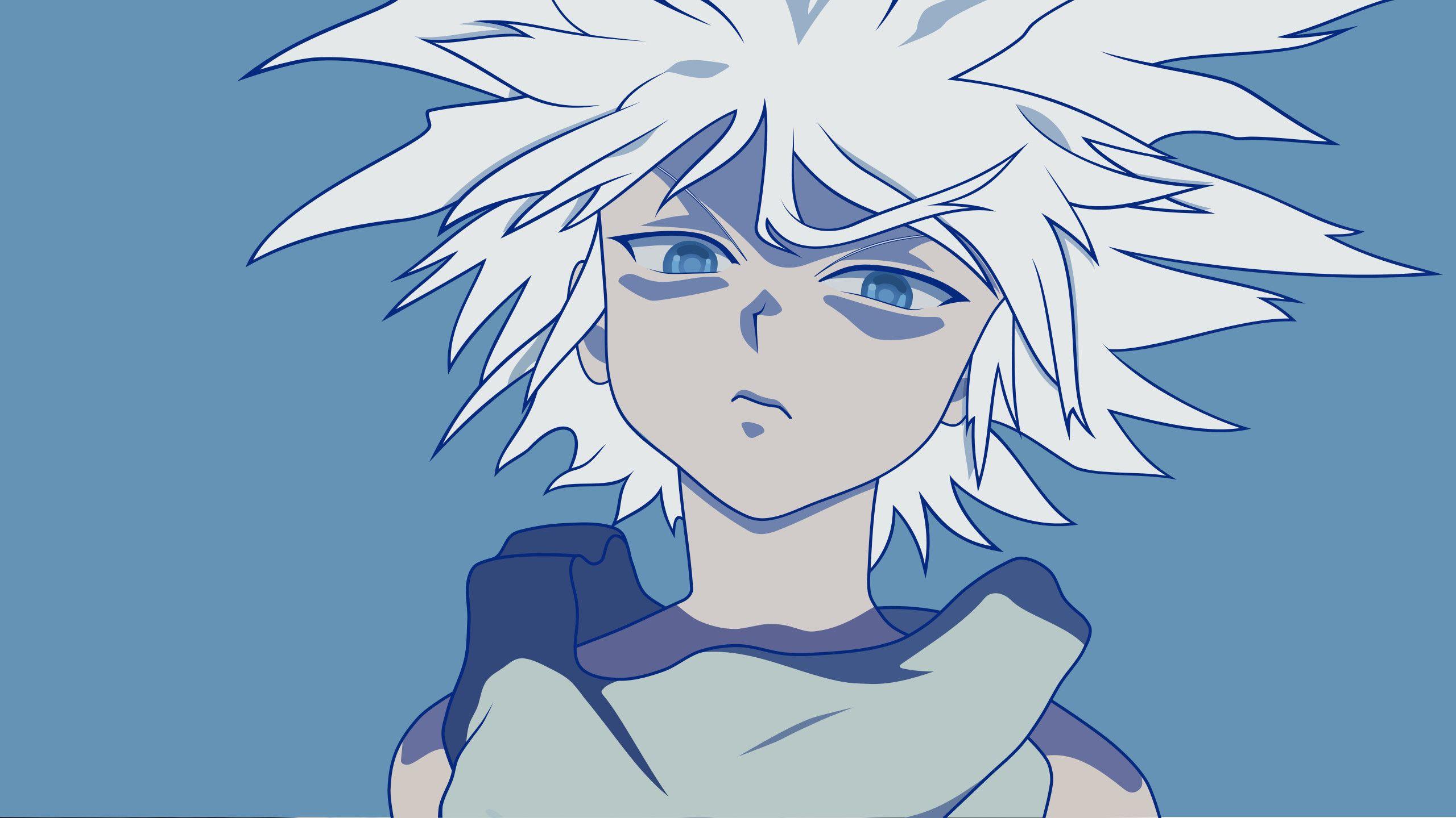 Anime Aesthetic Computer Killua Wallpaper