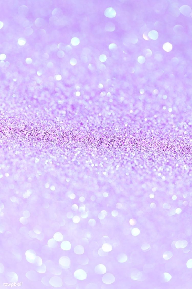 A close up of purple glitter on the background - Light purple