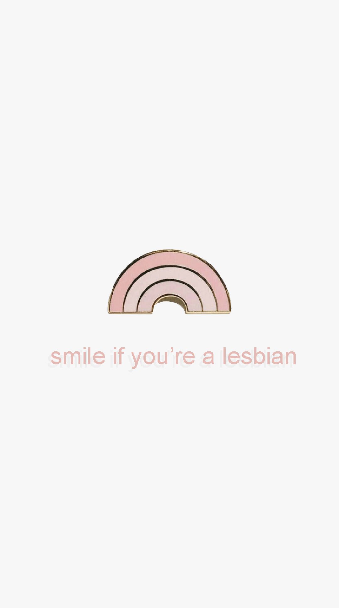 Download Rainbow Minimalist Lesbian Aesthetic Wallpaper