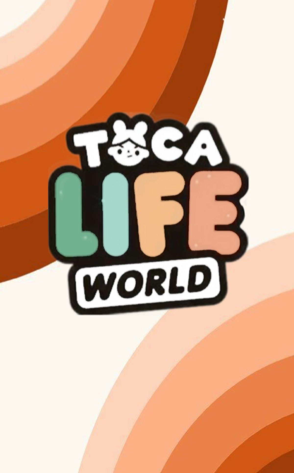 Toca boca background. Toca boca world wallpaper, Toca boca logo aesthetic, Cute wallpaper for phone