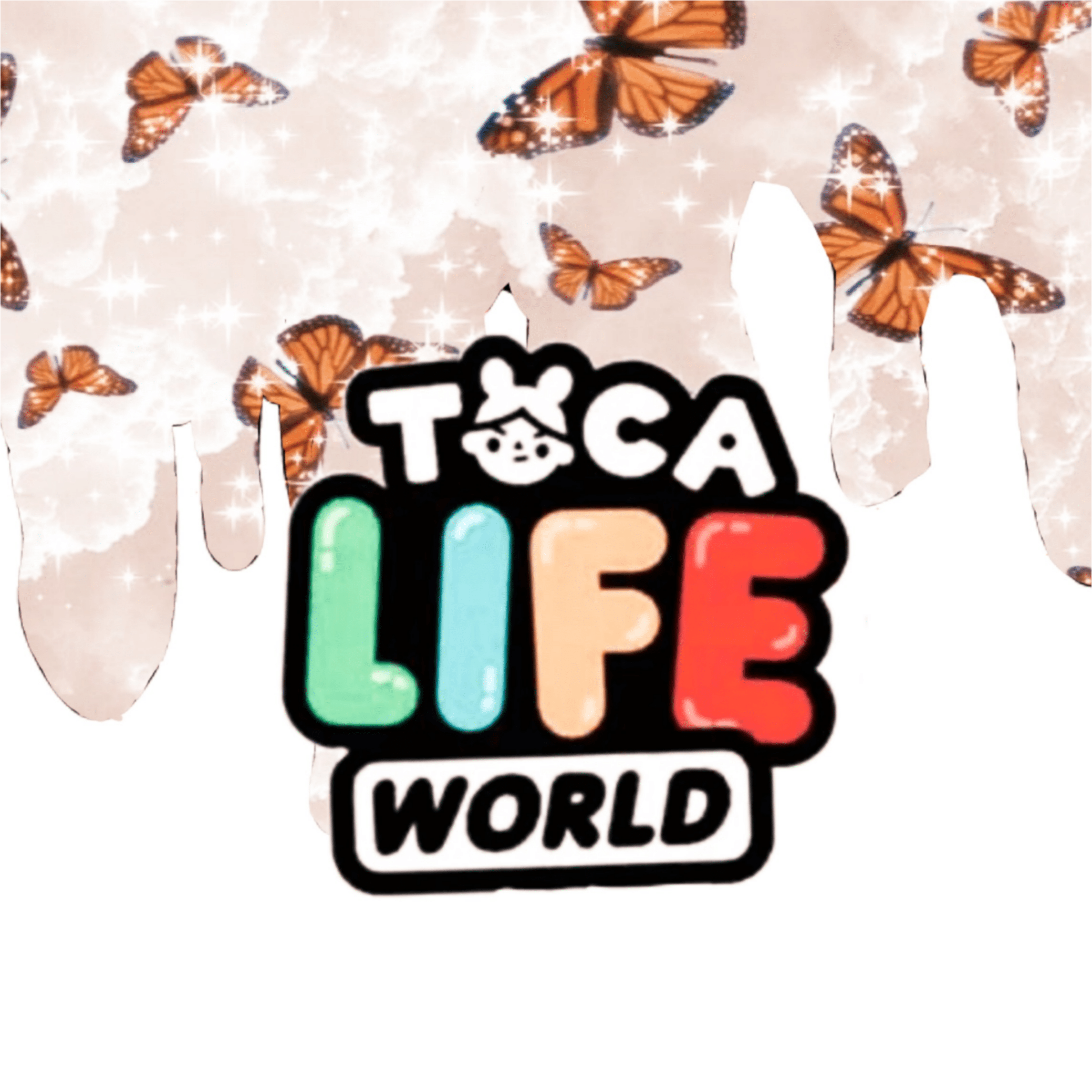 A logo for toca life world - Toca Boca