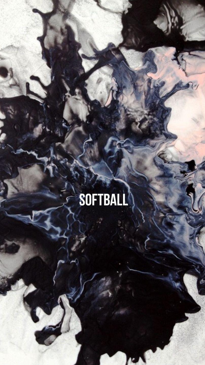 Aesthetic Softball Wallpaper