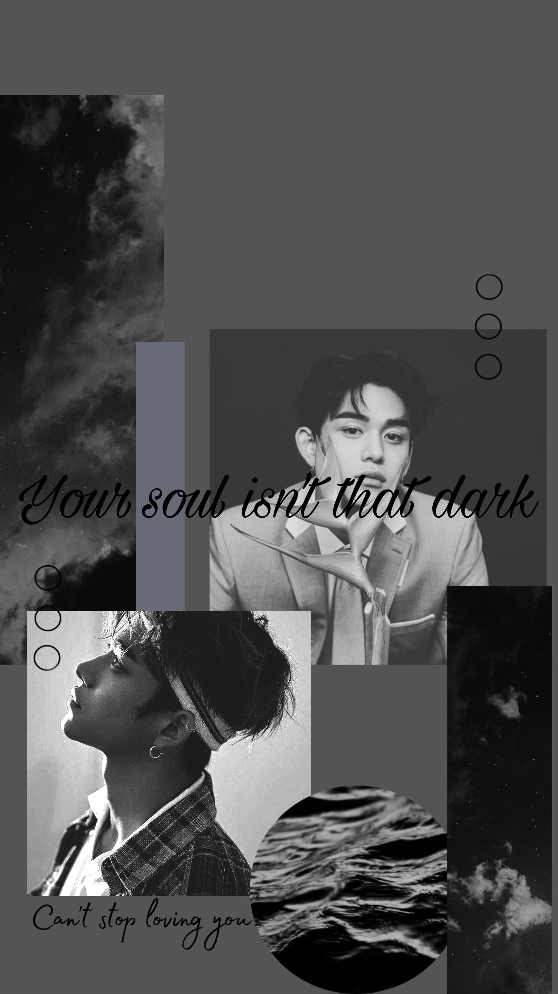 Your soul isn't that dark - NCT, gray