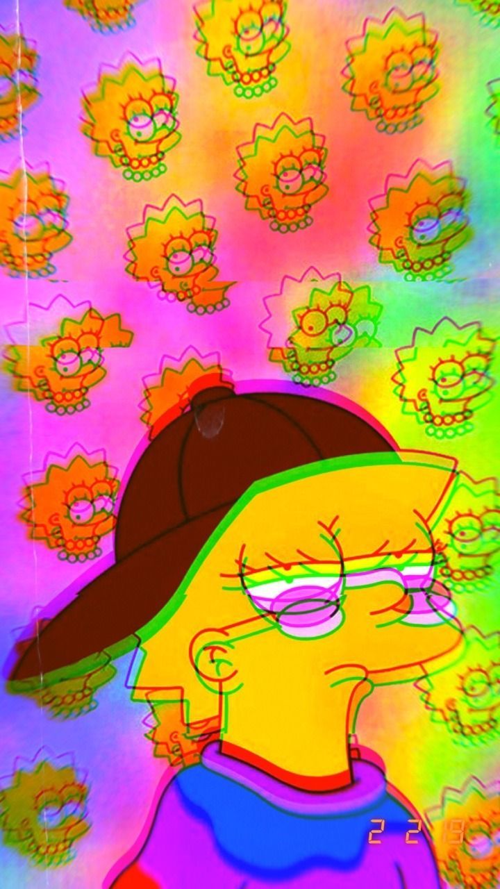 Aesthetic Simpsons Picture Wallpaper