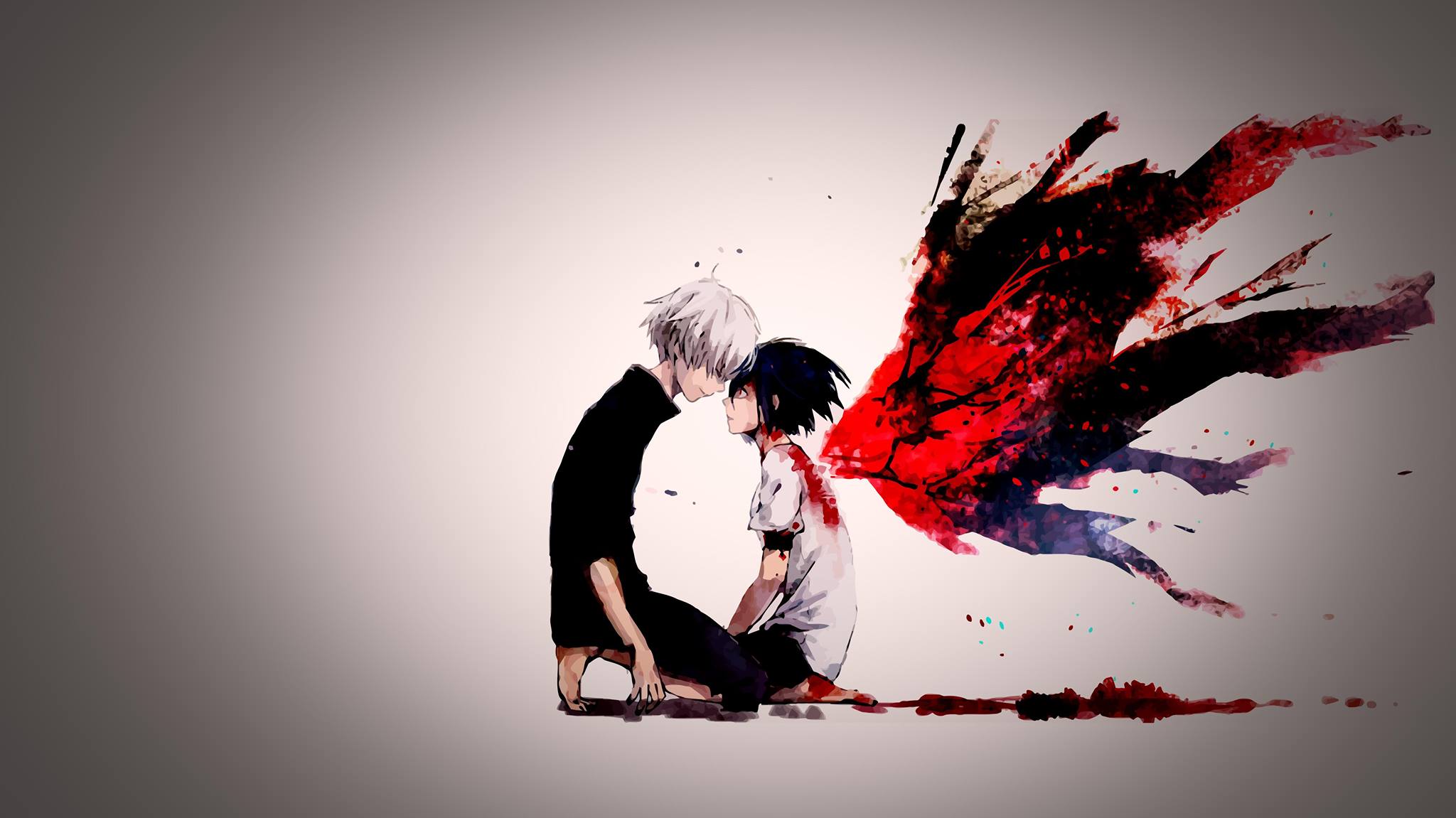 Tokyo Ghoul anime wallpaper with high-resolution 1920x1080 pixel. You can use this wallpaper for your Windows and Mac OS computers as well as your Android and iPhone smartphones - Tokyo Ghoul