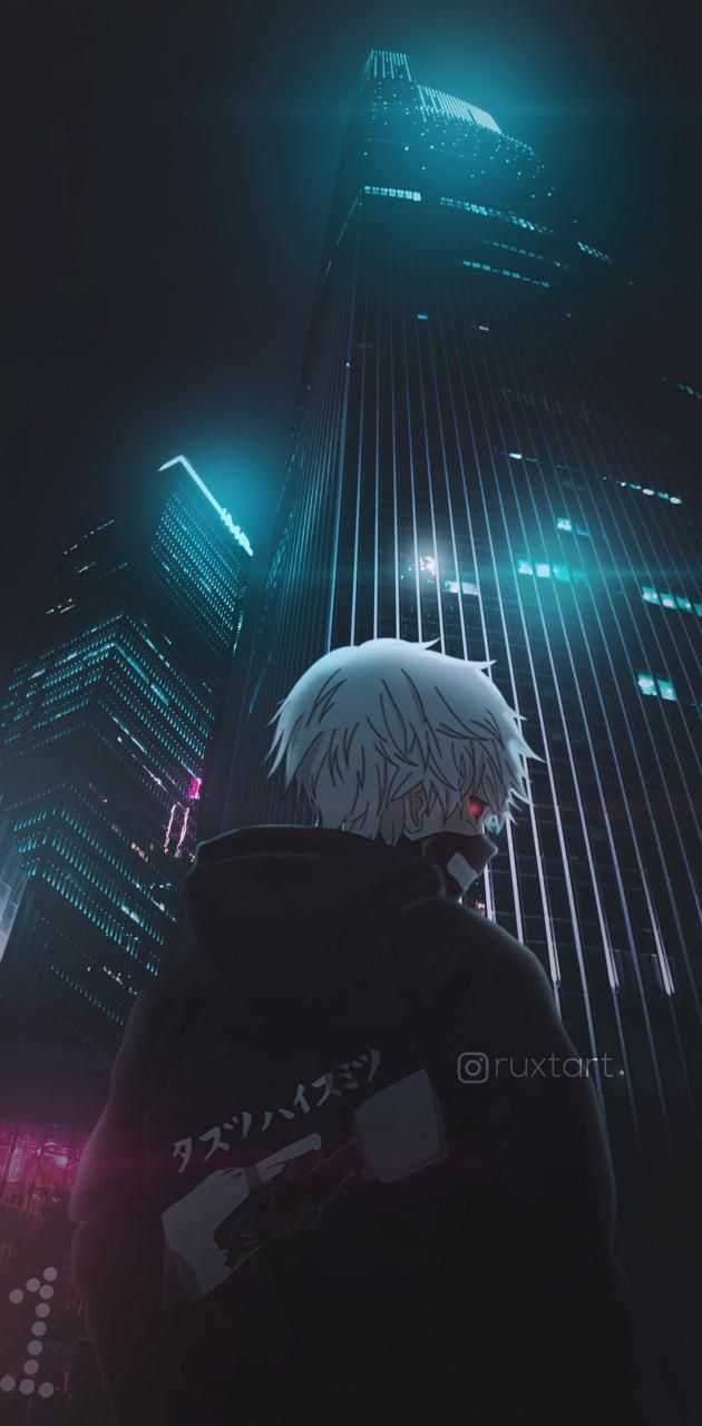 Tokyo Ghoul anime wallpaper for iPhone with resolution 1080X1920 pixel. You can make this wallpaper for your iPhone 5, 6, 7, 8, X backgrounds, Mobile Screensaver, or iPad Lock Screen - Tokyo Ghoul