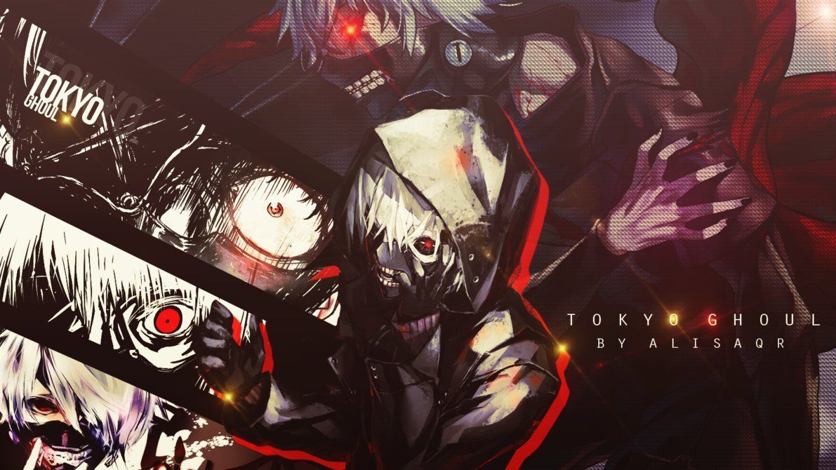 Tokyo Ghoul anime wallpaper with the characters from the show - Tokyo Ghoul