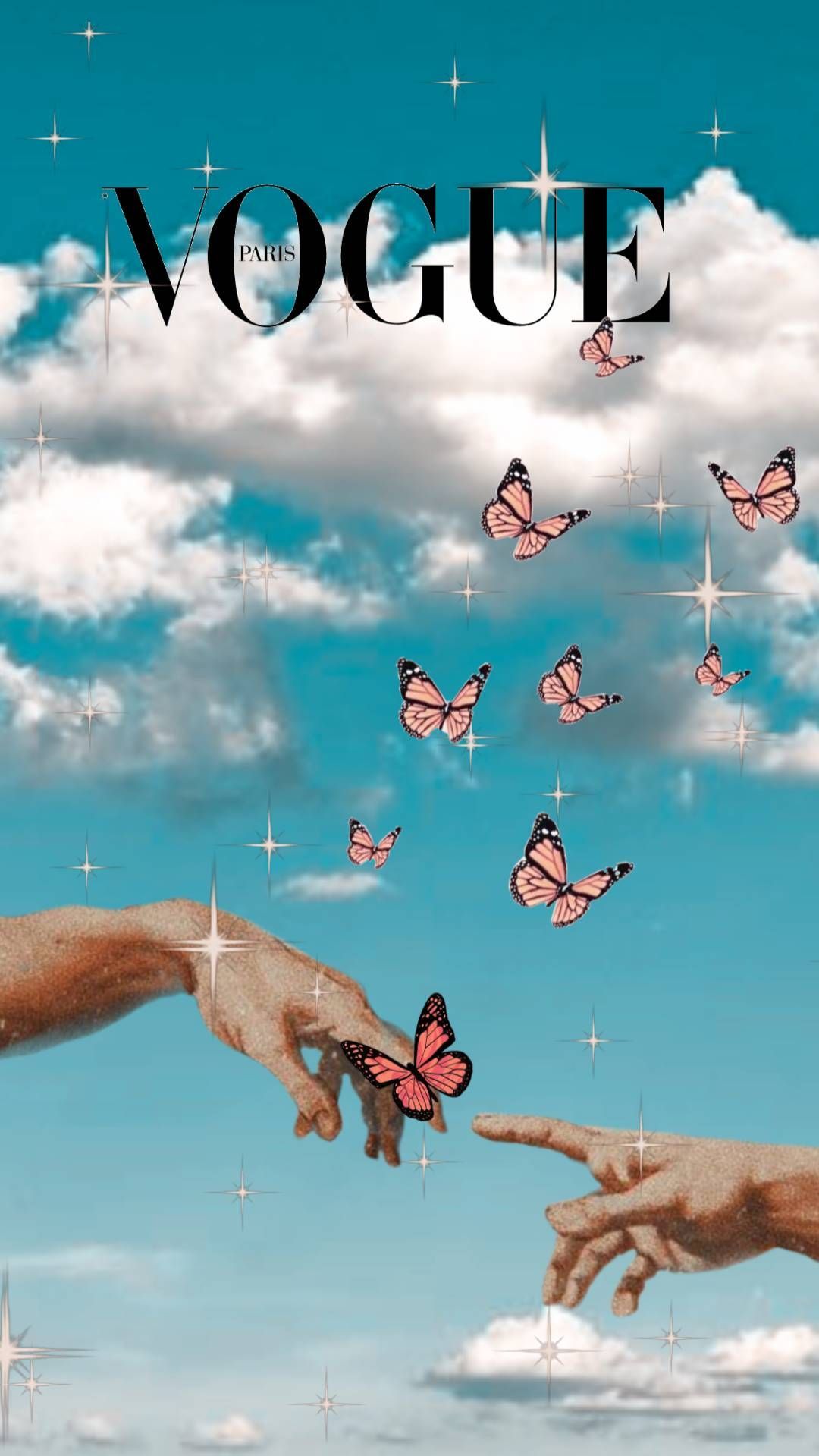 Iphone wallpaper aesthetic butterfly vogue in 2020 - Vogue