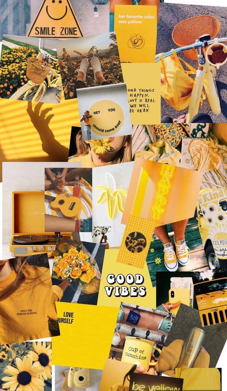 Aesthetic Yellow Collage Iphone Wallpaper Yellow Aesthetic In 2020 Yellow Aesthetic Collage Iphone Wallpaper Aesthetic - Yellow, yellow iphone, sunshine