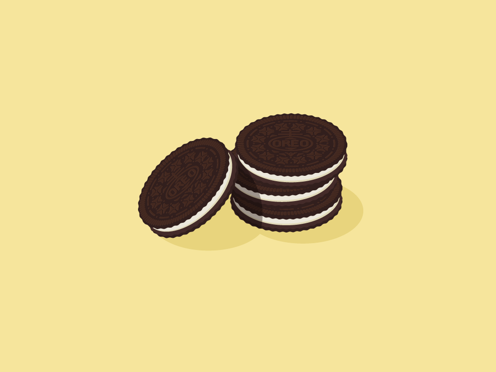 Afbeeldingsresultaat voor oreo vector. Cosas tiernas, Ilustraciones, Tiernas