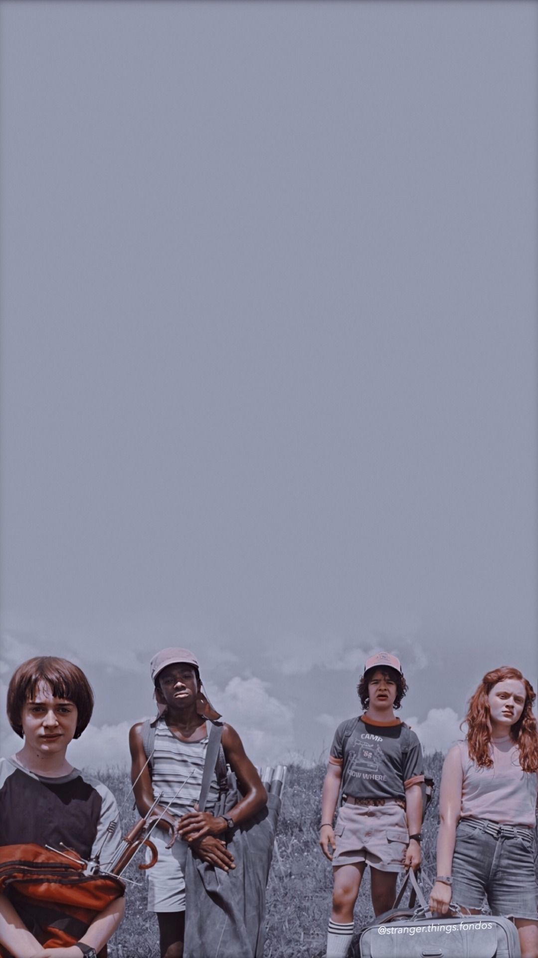 Stranger Things wallpaper for iPhone and Android with high-resolution 1080x1920 pixel. You can use this wallpaper for your iPhone 5, 6, 7, 8, X, XS, XR backgrounds, Mobile Screensaver, or iPad Lock Screen - Stranger Things