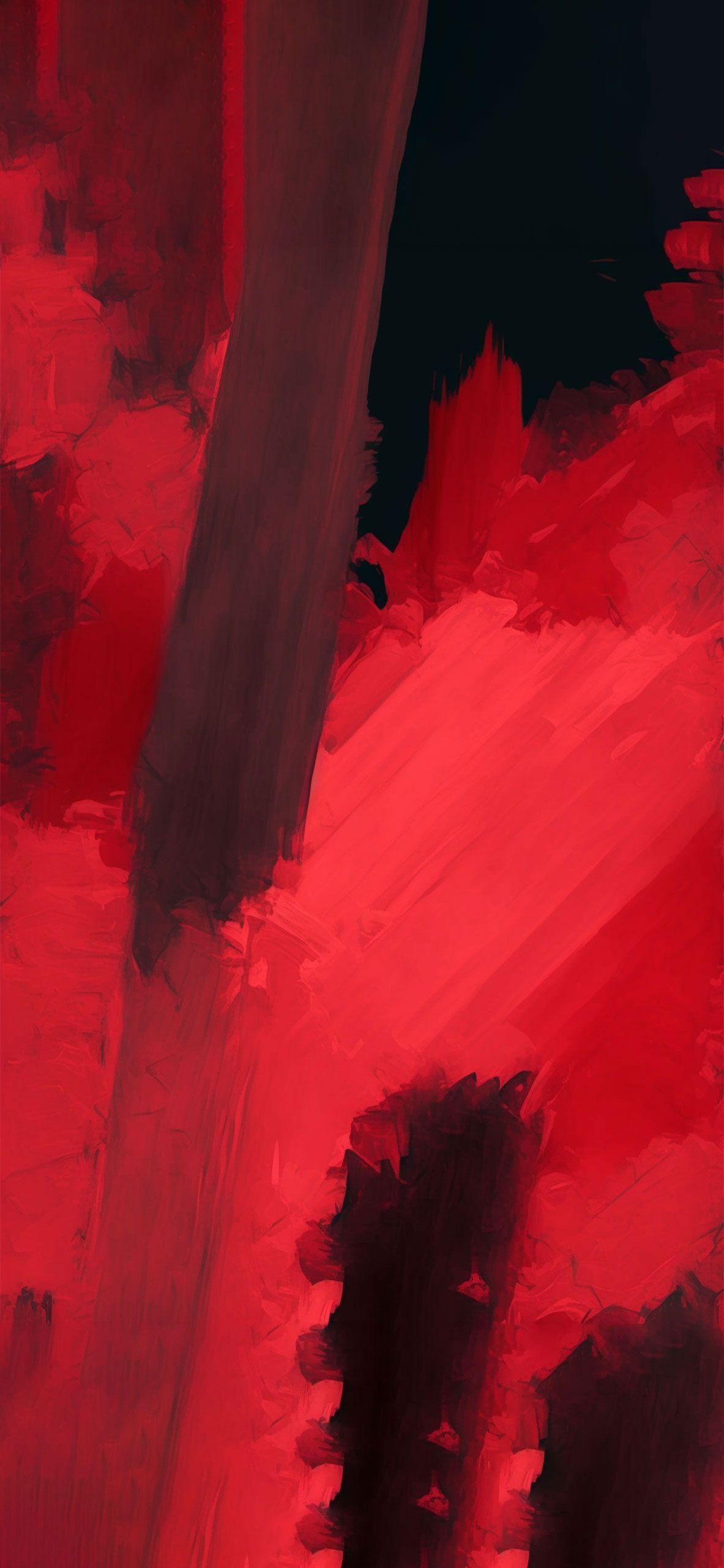 Abstract Art Red Wallpaper Aesthetic Wallpaper for iPhone