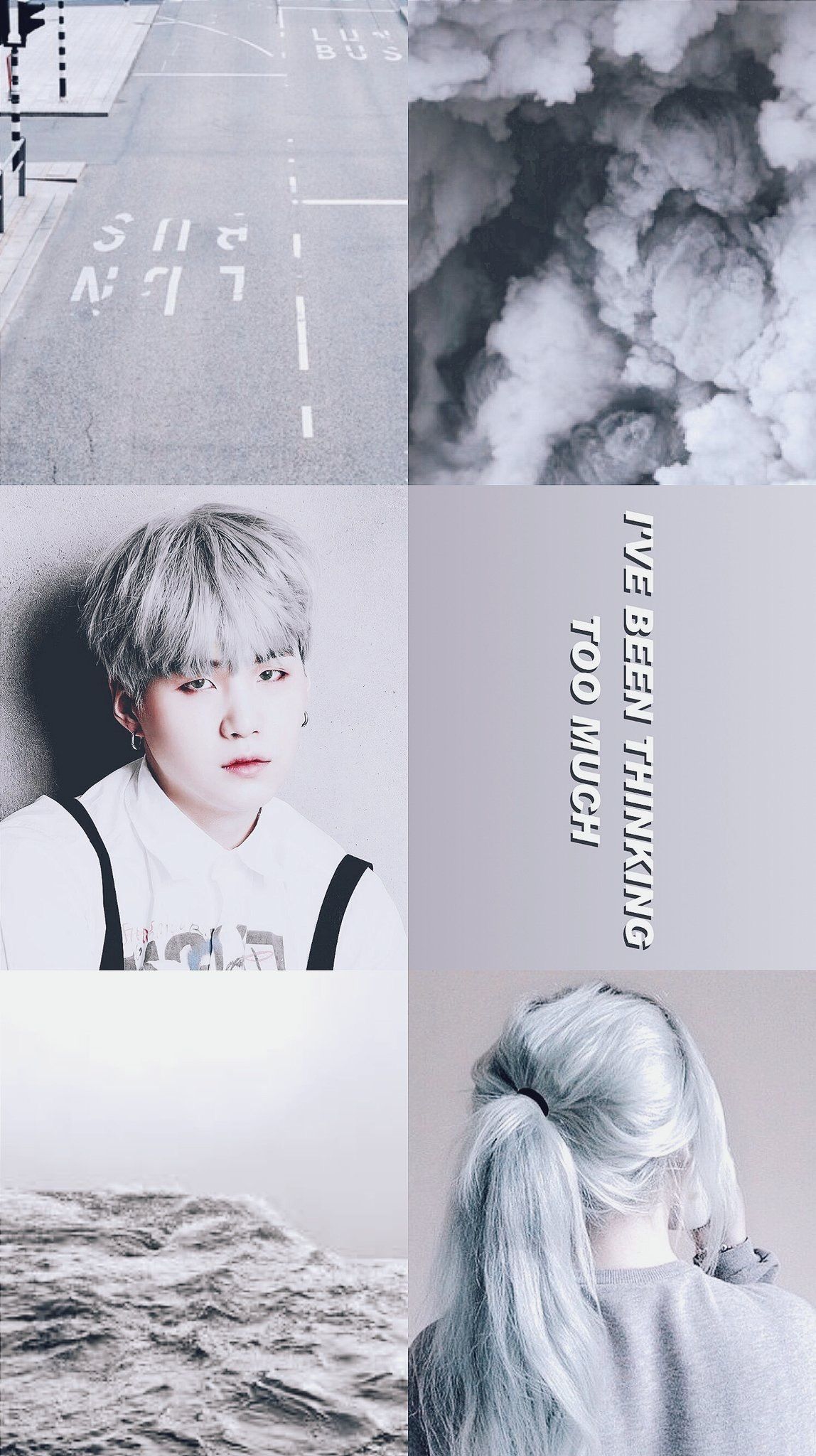Aesthetic background for a phone - Korean, BTS