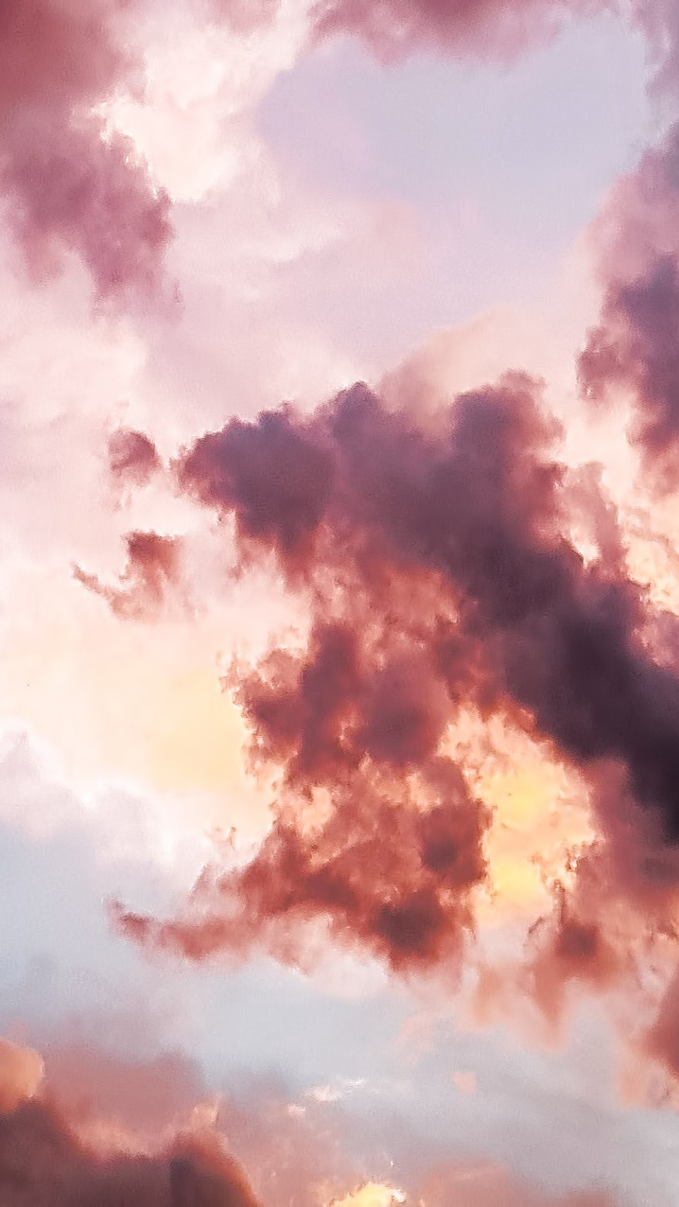 Red Clouds Sony Xperia X, XZ, Z5 Premium HD 4k Wallpaper, Image, Background, Photo and Picture