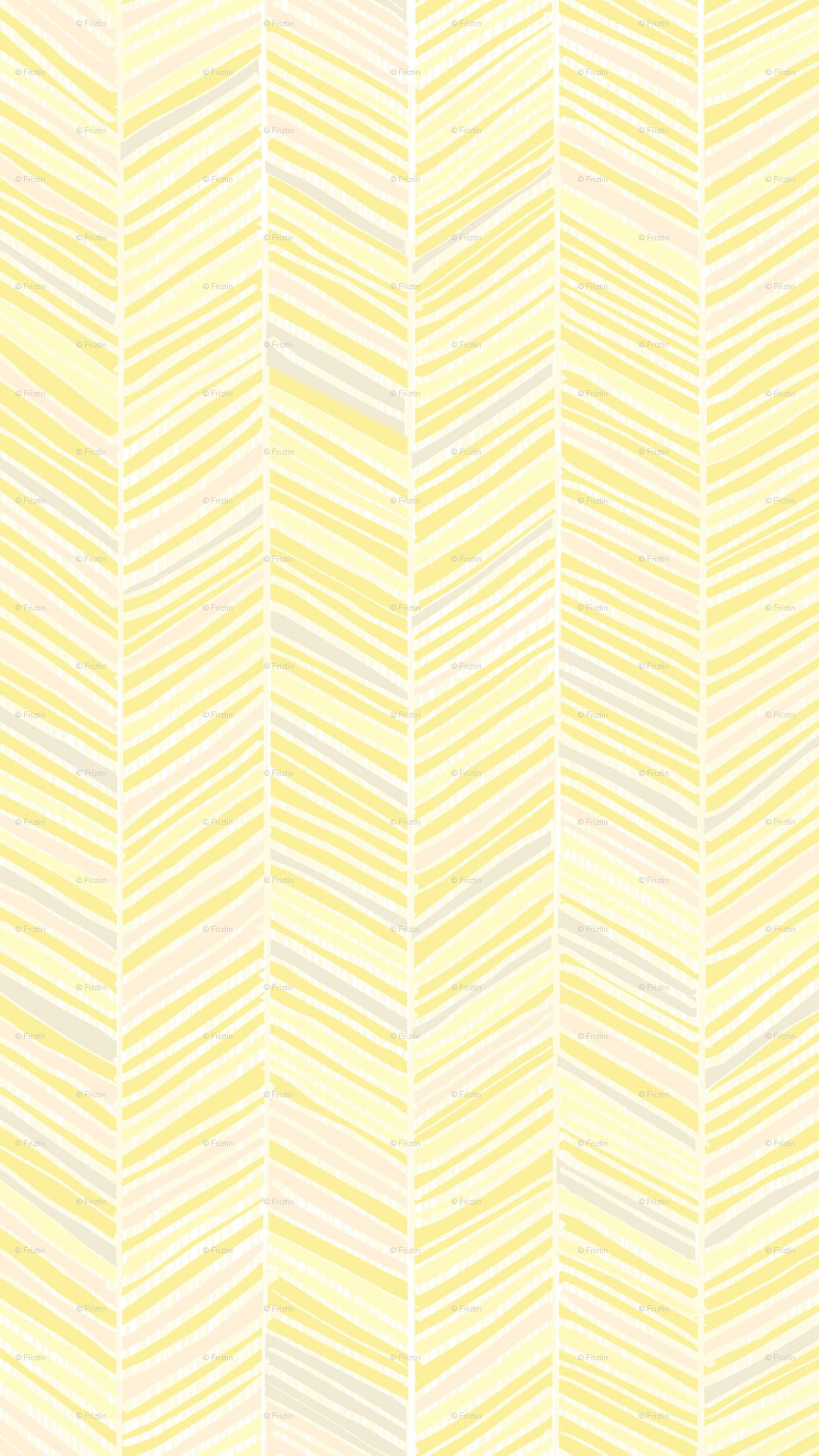 Download Herringbone Pastel Yellow Aesthetic Wallpaper