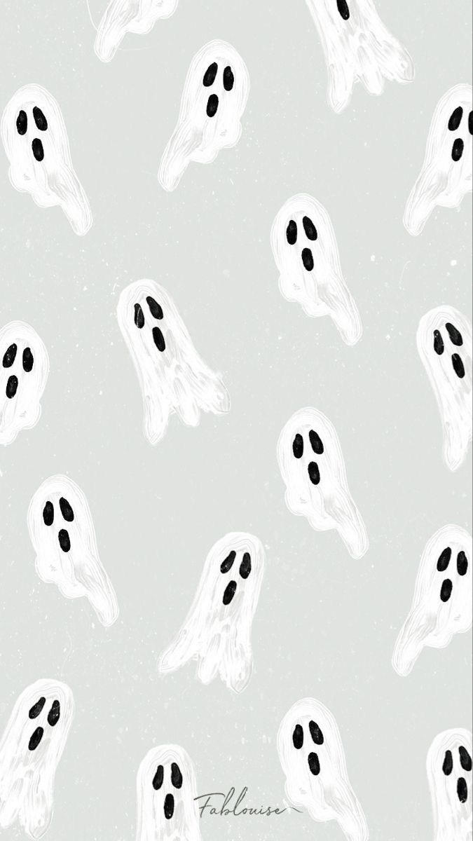 A free phone wallpaper for Halloween! Just download, save to your phone and enjoy! - Ghost